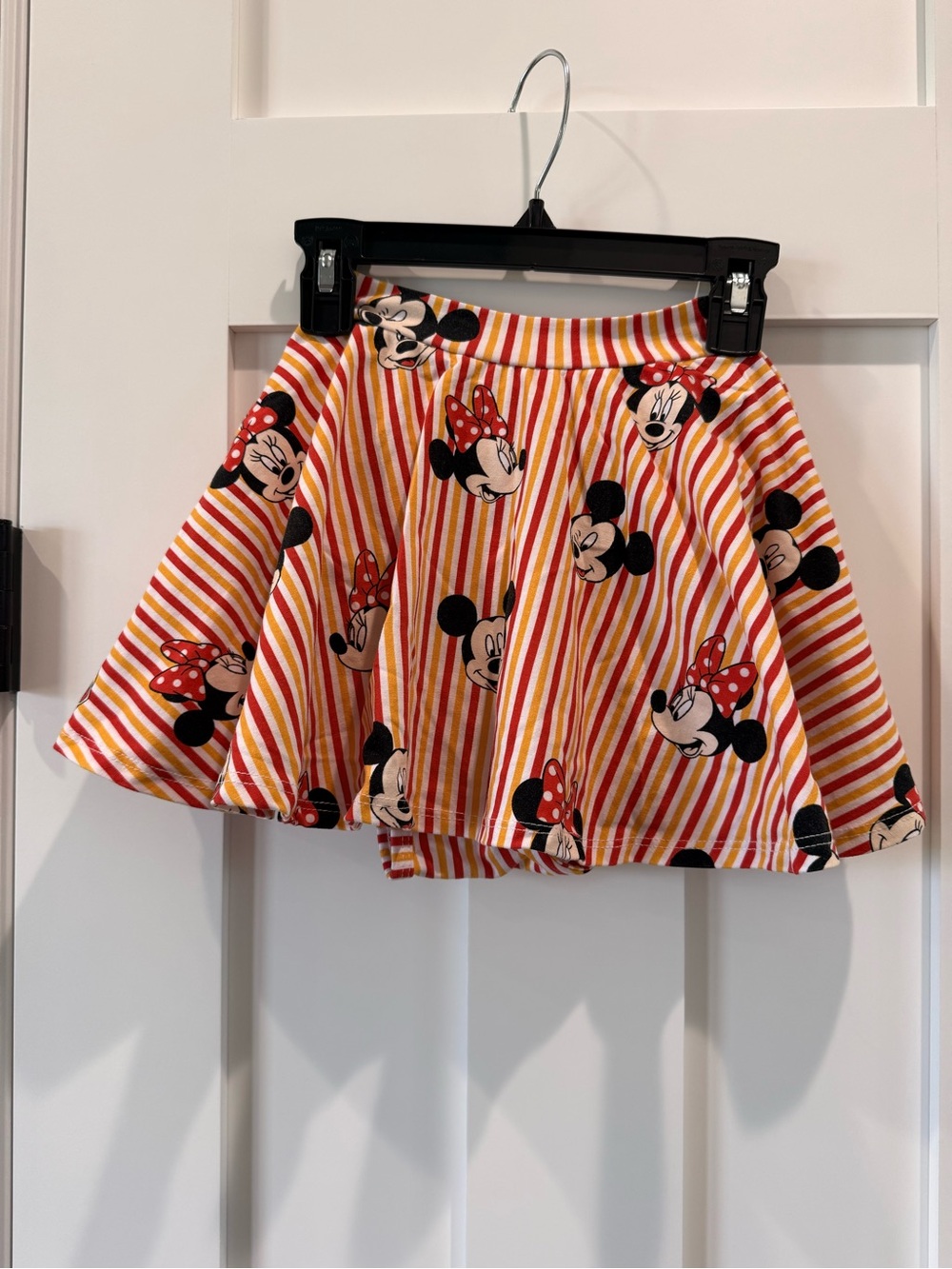 Wild Rich Kids Mickey Minnie Skirt in Red & Yellow